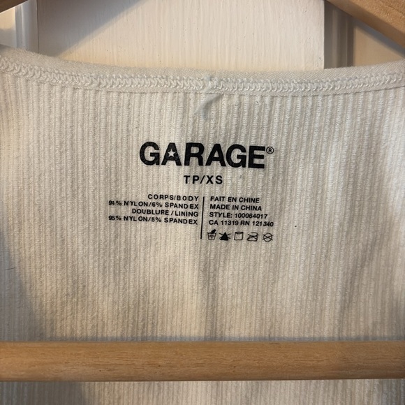 Cream Ribbed Tops Trio XS - Picture 6 of 9